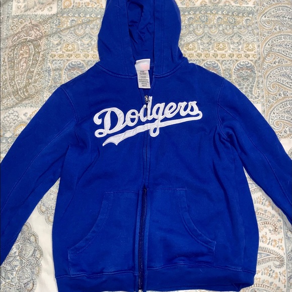 dodgers zip up jacket
